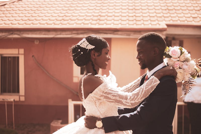 James & Anika — wedding couple